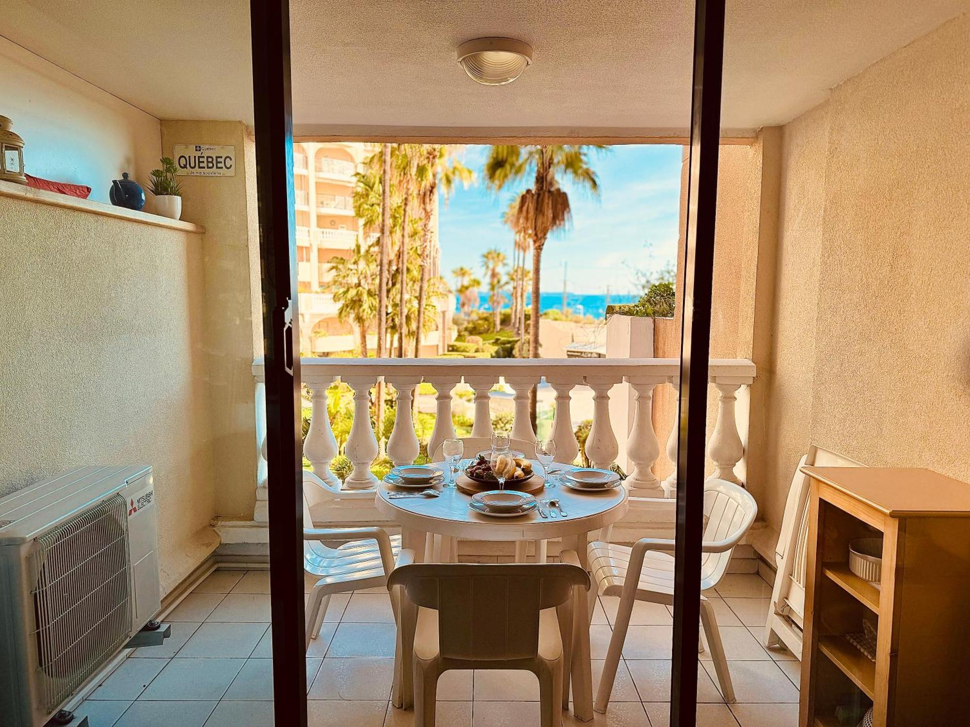Le Palm Azur - Vue Mer Sur Les Iles De Lerins Канны Экстерьер фото